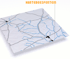 3d view of Hartebeesfontein