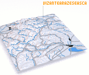 3d view of Vizantea-Răzeşească