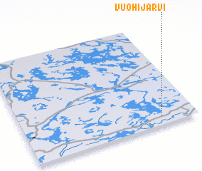 3d view of Vuohijärvi