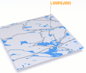 3d view of Luupujoki