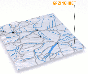 3d view of Gazimehmet