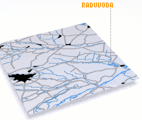 3d view of Radu Vodă