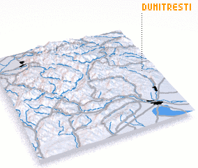 3d view of Dumitreşti