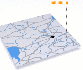 3d view of Võruküla