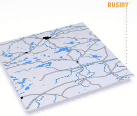 3d view of Rusiny