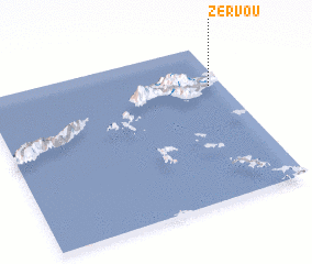 3d view of Zervoú