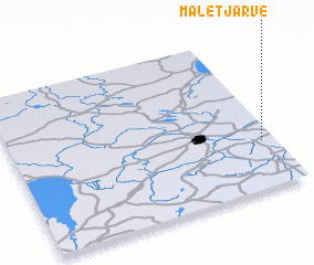 3d view of Mäletjärve