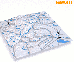 3d view of Dănuleşti