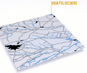 3d view of Udaţi-Lucieni