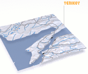 3d view of Yeniköy