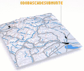 3d view of Odobasca de sub Munte