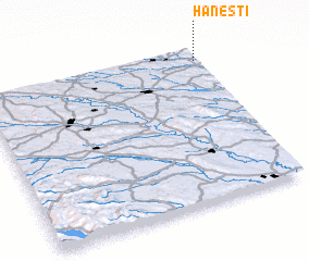 3d view of Hăneşti