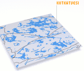 3d view of Kotkatvesi