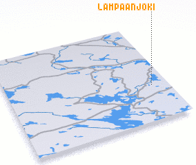 3d view of Lampaanjoki