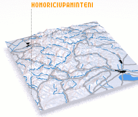 3d view of Homorîciu Pămînteni