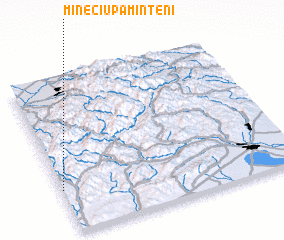 3d view of Mîneciu-Pămînteni