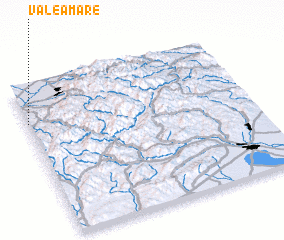 3d view of Valea Mare