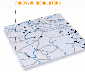 3d view of Novosyulka-Skalatska