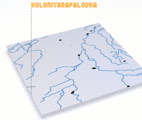 3d view of Koloniya Rafalovka