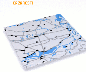 3d view of Căzăneşti