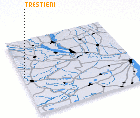 3d view of Trestieni