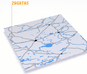 3d view of Žagatas