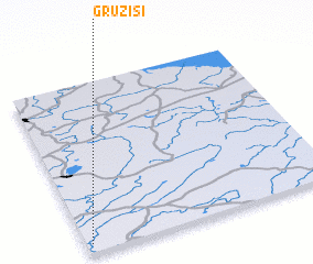 3d view of Gruziši