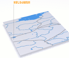 3d view of Kelujärvi