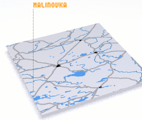 3d view of Maļinovka