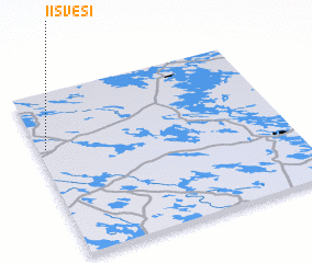 3d view of Iisvesi