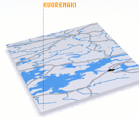 3d view of Kuoremäki