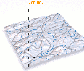 3d view of Yeniköy