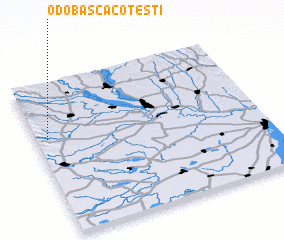 3d view of Odobasca-Coteşti