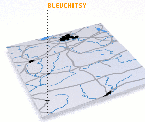 3d view of Blëvchitsy