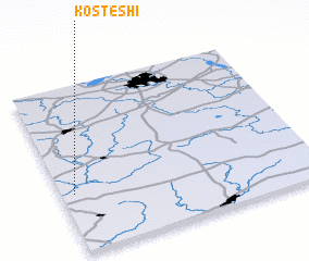 3d view of Kosteshi