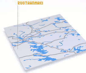 3d view of Ruotaanmäki