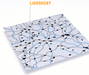 3d view of Livenii Sat