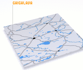 3d view of Gaigalava