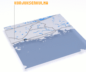 3d view of Korjuksenkulma