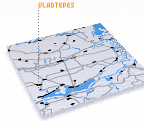 3d view of Vlad Ţepeş