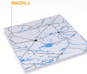 3d view of Bērzpils