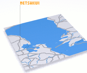 3d view of Metsakivi