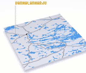 3d view of Vanhalanharju