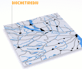 3d view of Diocheţi-Rediu