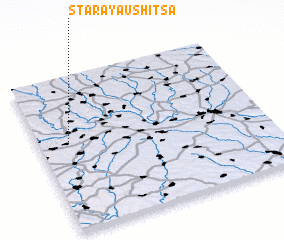 3d view of Staraya Ushitsa