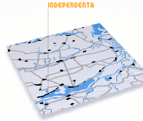 3d view of Independenţa