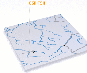 3d view of Osʼnitsk