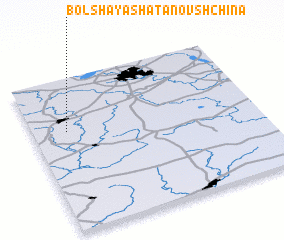 3d view of Bolʼshaya Shatanovshchina