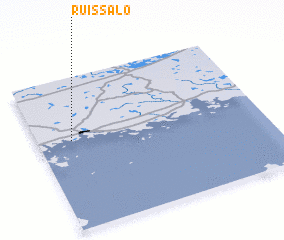 3d view of Ruissalo