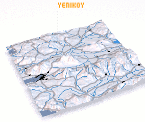 3d view of Yeniköy